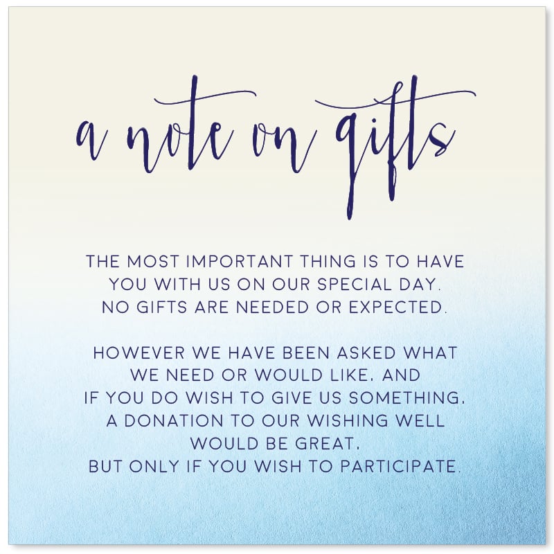 Starfish Wishing Well Card