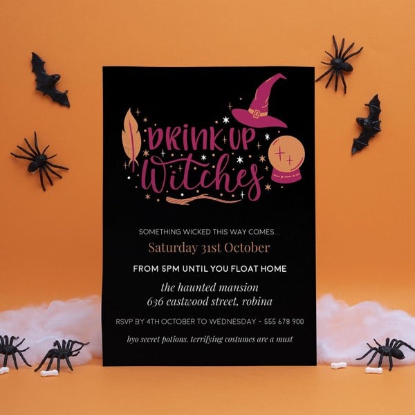 Halloween Party Invitation Wording