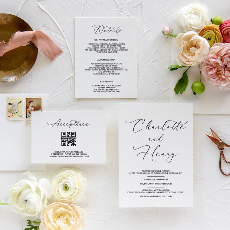 When to Send Wedding Invitations (and How Many to Order)