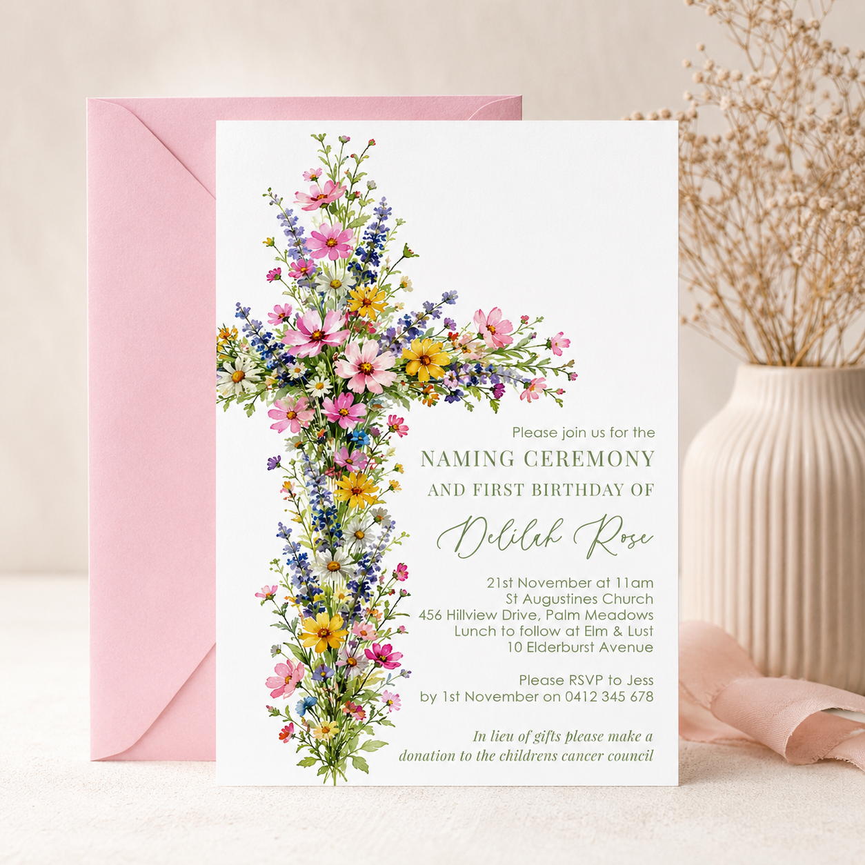 Naming Day Invitation Wording: Ideas & Examples for an Australian Naming Ceremony