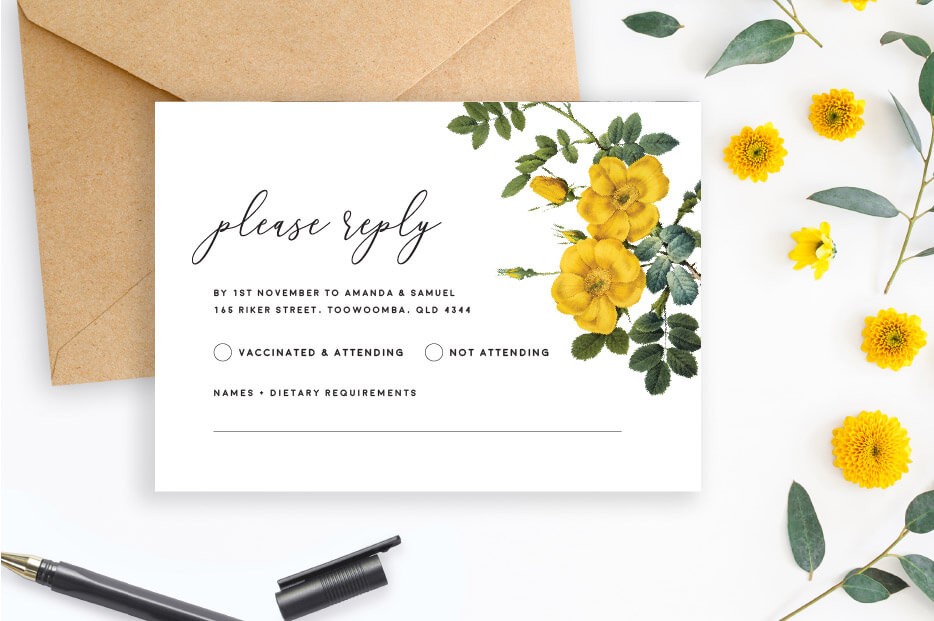 How to Ask Your Wedding Guests About Their Vaccination Status