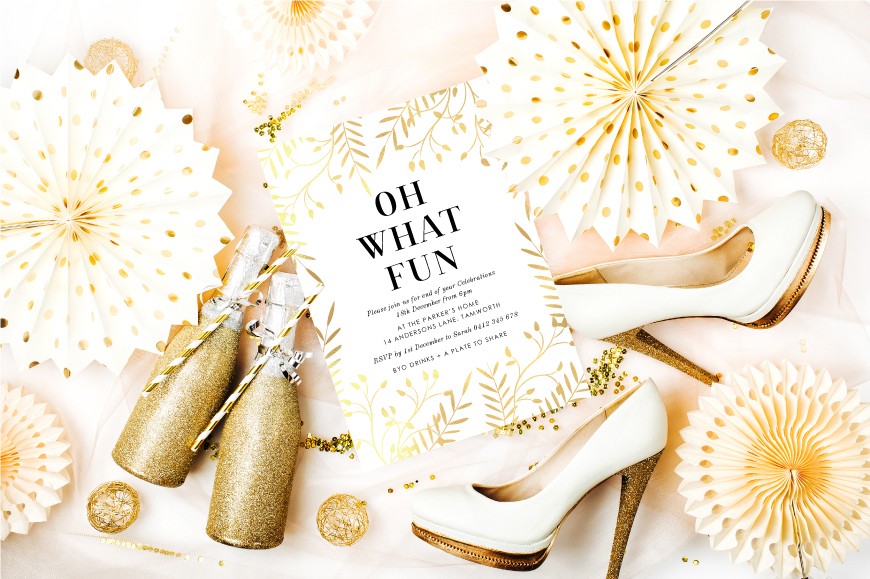 Fun Christmas Party Invitations